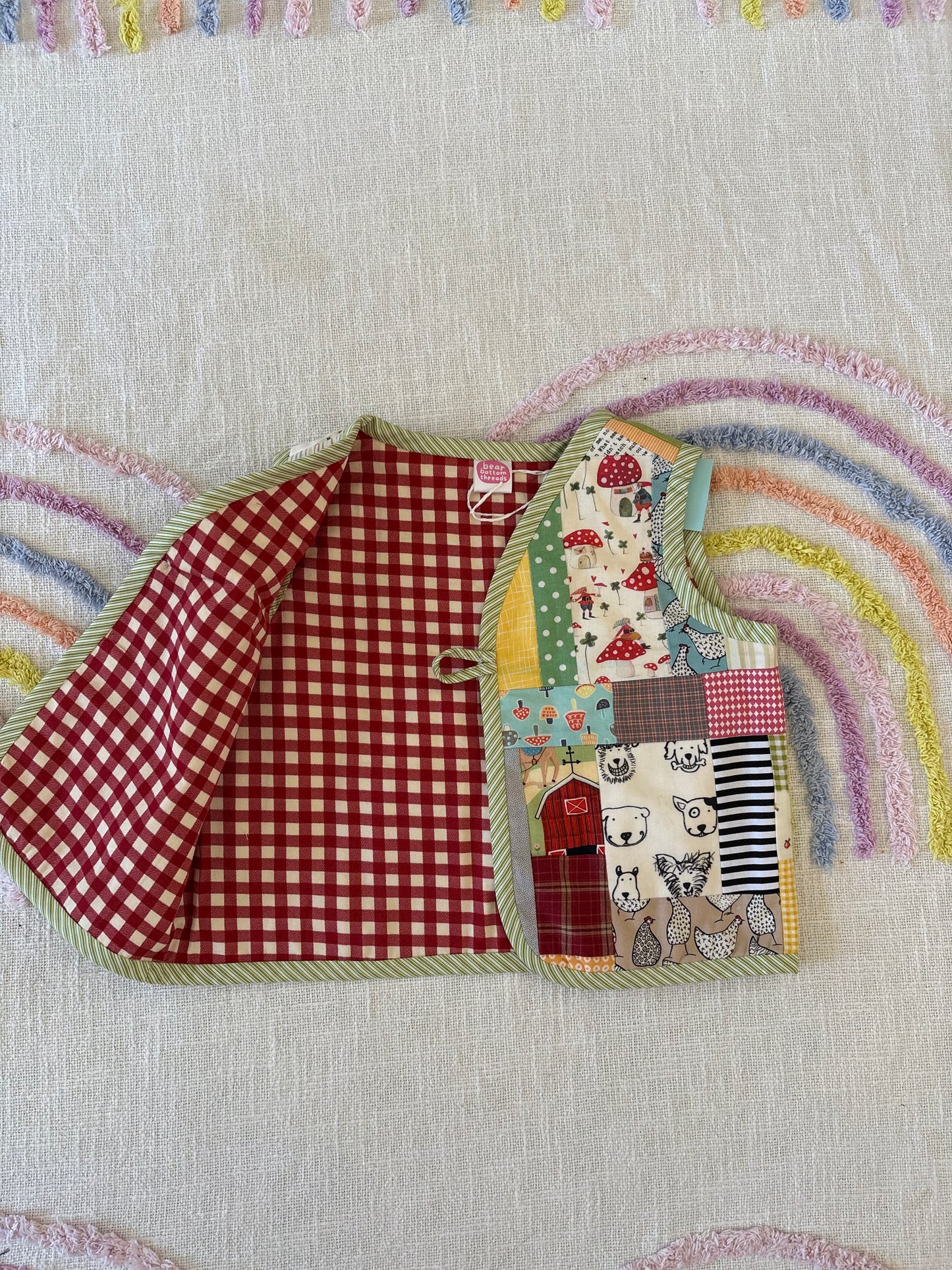 Patchwork Vest - Size 3