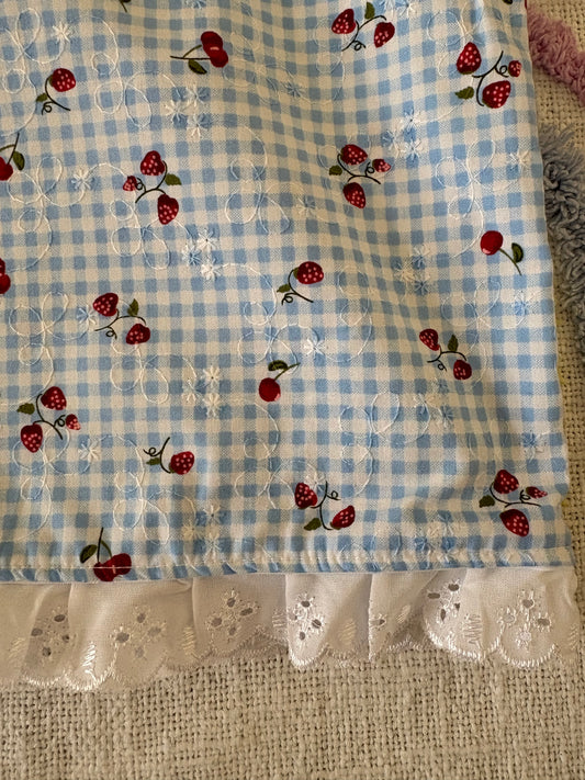 Blue Gingham Picnic Top - Size 4