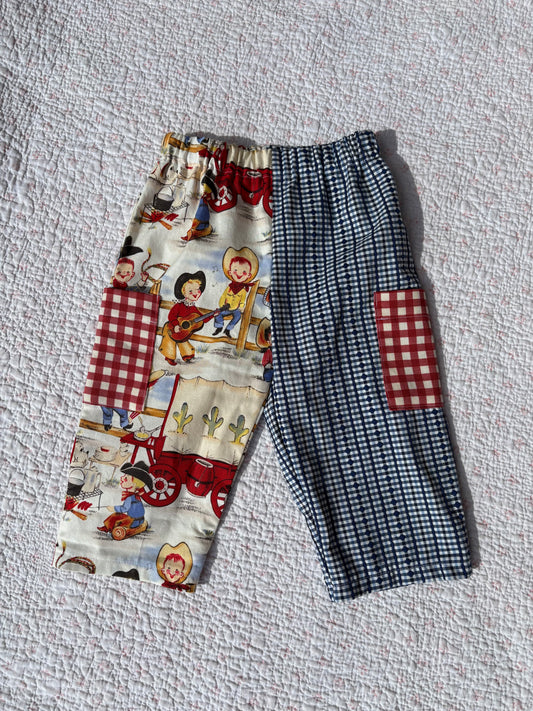 Western Kids Mix Print - Size 1