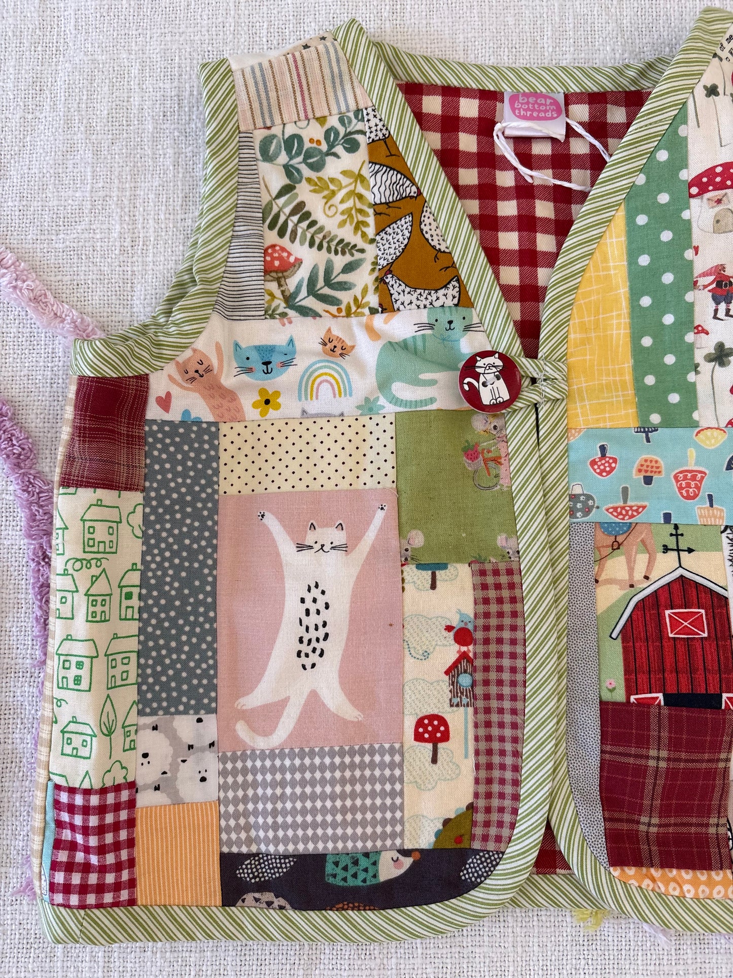 Patchwork Vest - Size 3