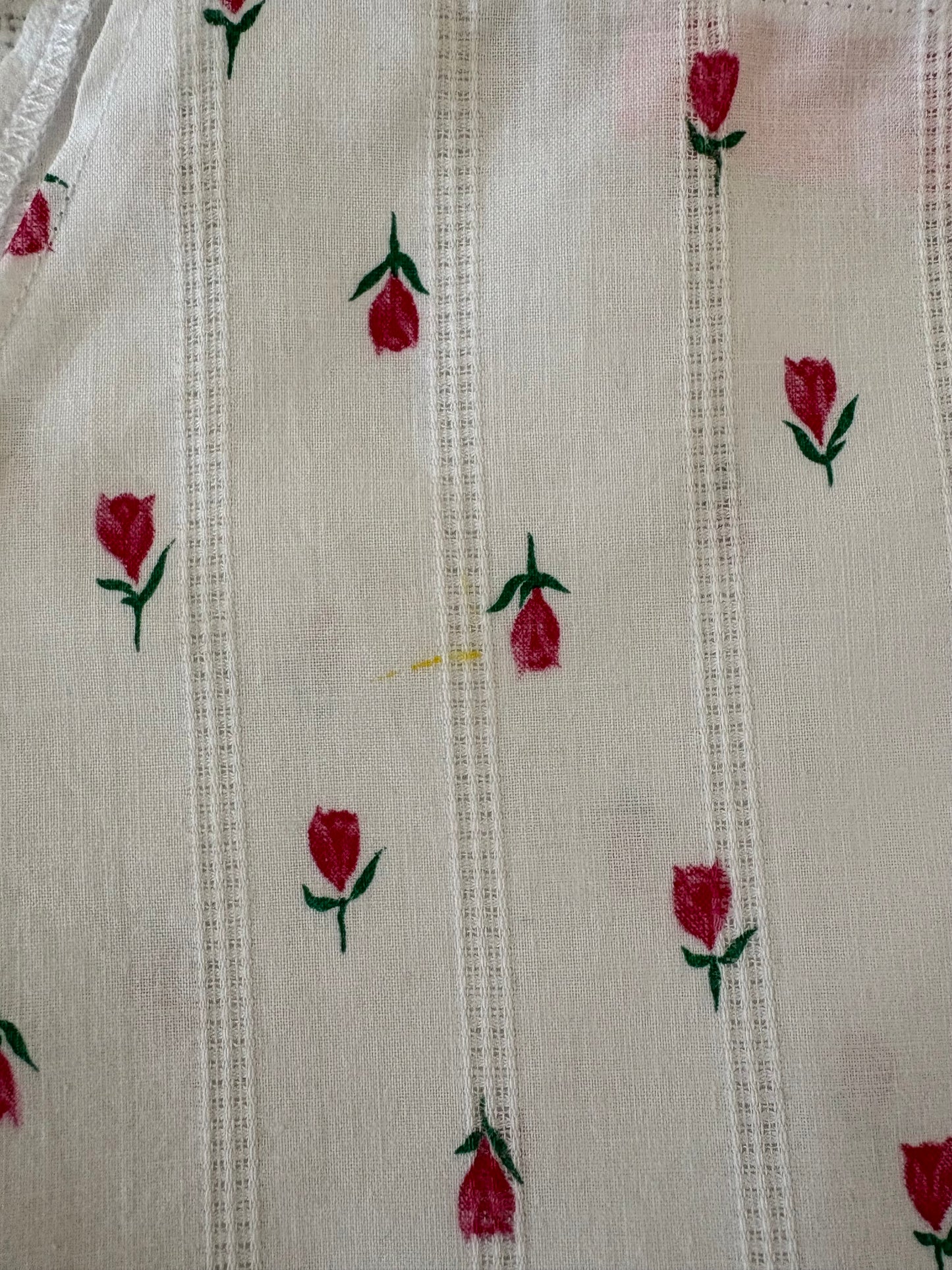Sweet Floral Picnic Top - Size 5