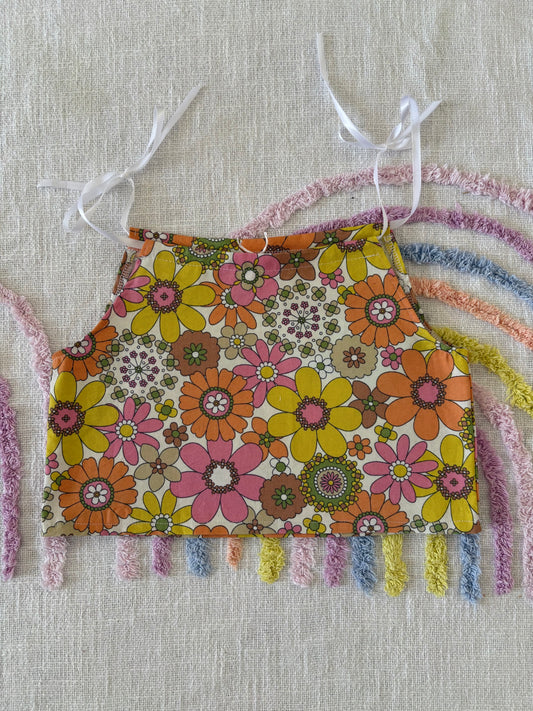 Retro Print Picnic Top - Size 3