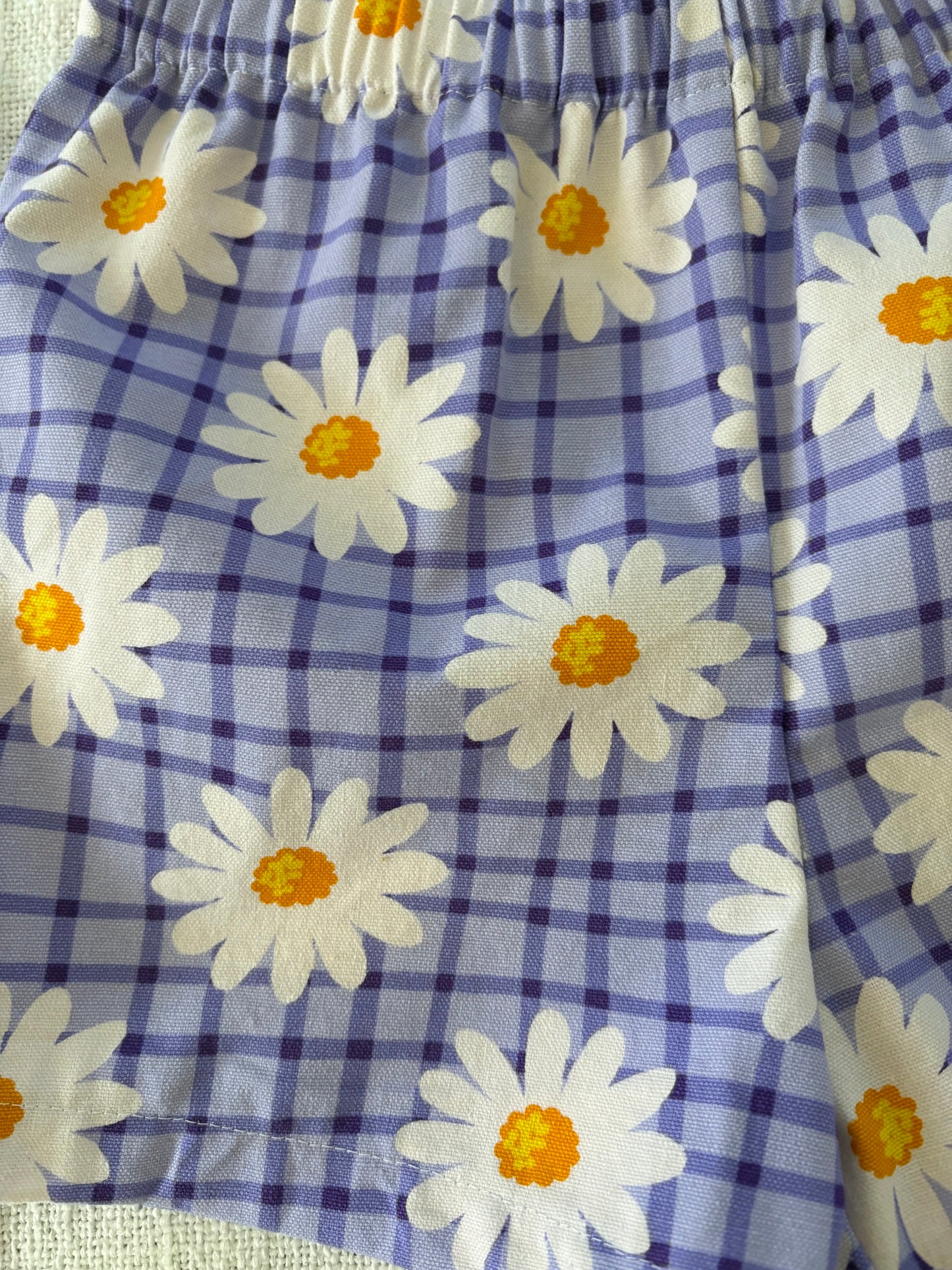 Purple Daisy Shorts - Size 3